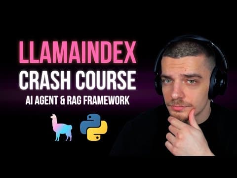 LlamaIndex Crash Course - AI Agents in Python thumbnail