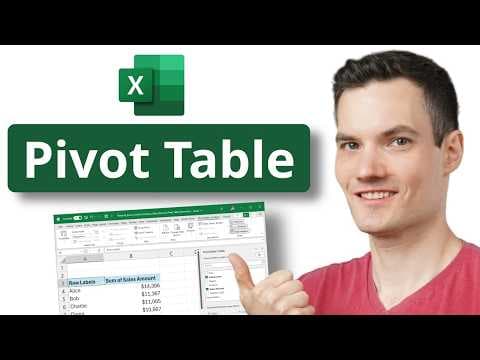 Pivot Table Excel | Step-by-Step Tutorial thumbnail