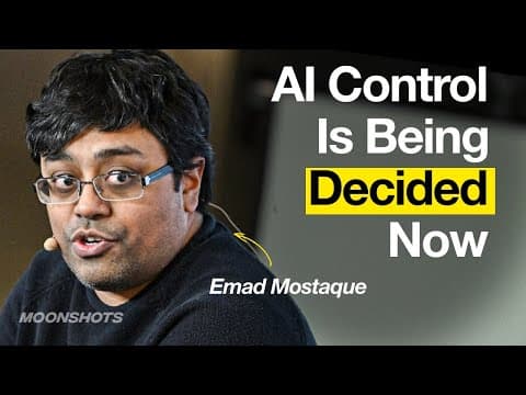 Why I'm Leaving My Company Immediately (Stability AI) w/ Emad Mostaque | EP #93 thumbnail