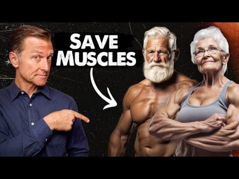 Preserving Your Muscles as You Age - Dr. Berg thumbnail