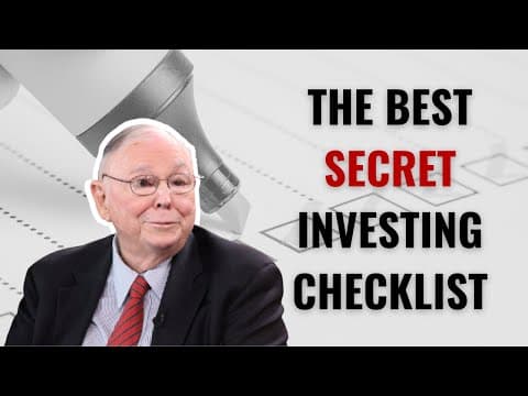 What Are Charlie Munger's 4 Key Investing Steps? thumbnail