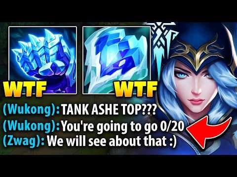 This guy thought I was trolling for picking Tank Ashe Top... but he doesn't know my secret thumbnail