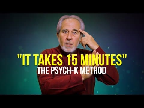 Rewrite Your MIND (40 Million Bits/Second) | Dr. Bruce Lipton "It Takes 15 Minutes" thumbnail