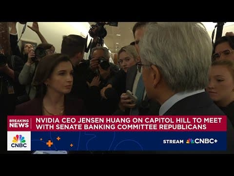 Jensen Huang: State-by-state AI regulation would drag industry to a halt thumbnail