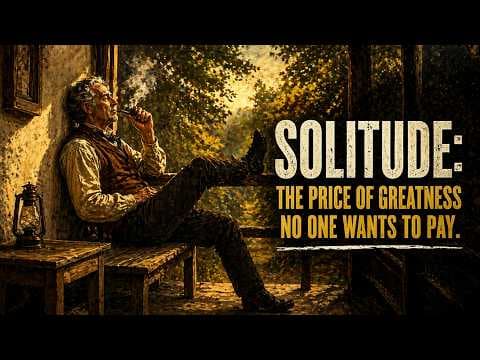 Solitude: The Price of Greatness No One Wants to Pay thumbnail