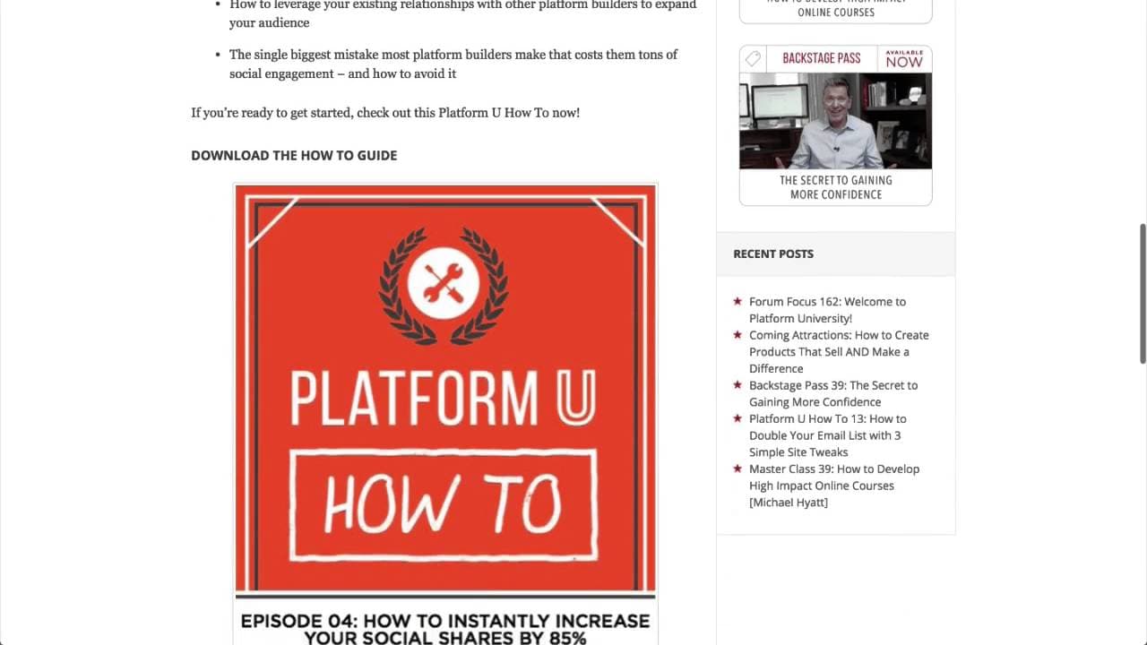 YouTube video player
