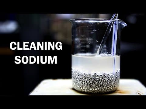 How to Clean Sodium Metal for Storage thumbnail