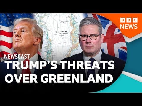 How will Trump's tariff threats reshape the US-Europe relationship? | BBC News thumbnail