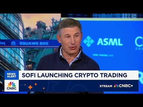 SoFi CEO on launch of crypto trading: Blockchain and crypto are a supercycle technology just like AI thumbnail