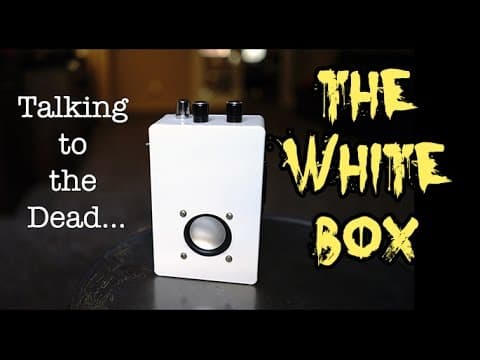 Amazing new CLEAR Spirit Ghost Box, THE WHITE BOX. Plus SCD-1 Session! thumbnail