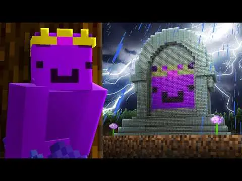How I "DIED" on a Hardcore Minecraft SMP thumbnail