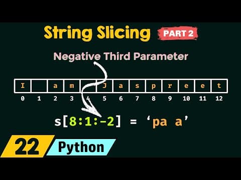 String Slicing in Python (Part 2) thumbnail