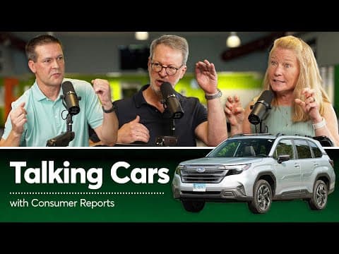2025 Subaru Forester Hybrid | Talking Cars with Consumer Reports thumbnail