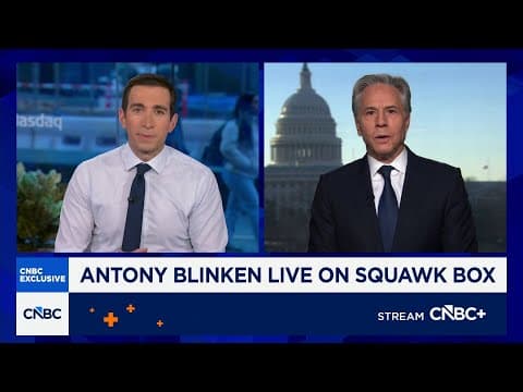 Former Sec. of State Blinken: The retreat into a spheres-of-influence world will lead to conflict thumbnail