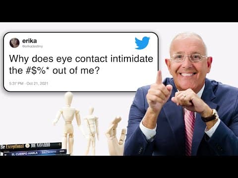 Former FBI Agent Answers Body Language Questions From Twitter | Tech Support | WIRED thumbnail