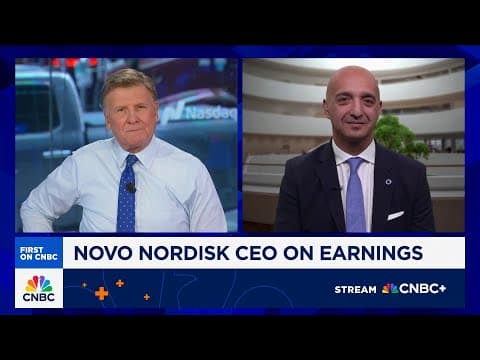 Novo Nordisk CEO Mike Doustdar on $10B Metsera bid, expanding use of obesity drugs thumbnail