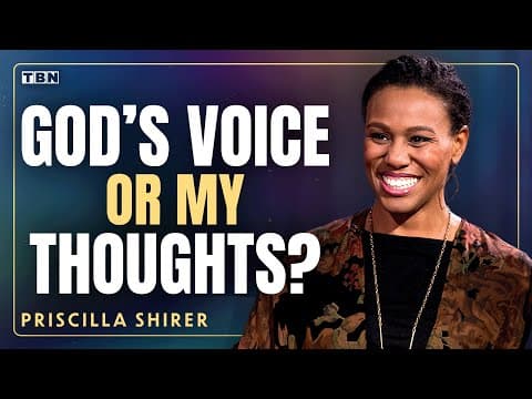 Priscilla Shirer: How God's Whispers Can Guide Your Next Steps | TBN thumbnail