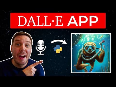 How to Generate Images with Your Voice Using DALL-E thumbnail