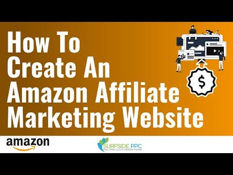 How to Create Amazon Affiliate Marketing Websites - Amazon Affiliate Marketing (Associates) Tutorial thumbnail