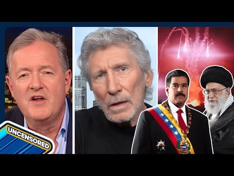 "GROW UP, Piers!" Roger Waters On Iran, Venezuela, Trump & Ozzy Osbourne thumbnail