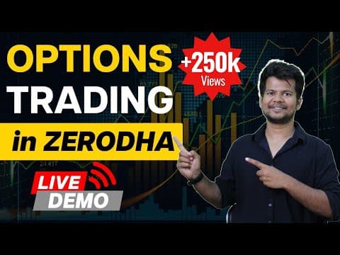 How to Buy and Sell Options on Zerodha Kite? thumbnail