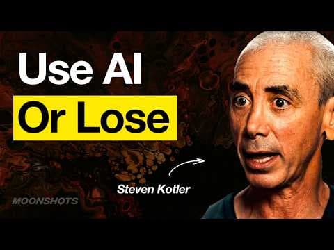 Achieve Peak Creativity: Merging Flow States with AI Technology w/ Steven Kotler | EP #151 thumbnail