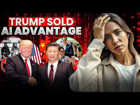 Trump Just Sold America’s AI Advantage to China (This Is Not Good For the U.S.) thumbnail