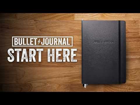 How to Set Up a Bullet Journal for Maximum Productivity thumbnail