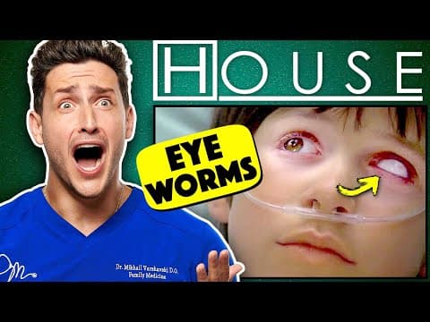 Doctor Reacts To House MD | "Eye Worms" thumbnail