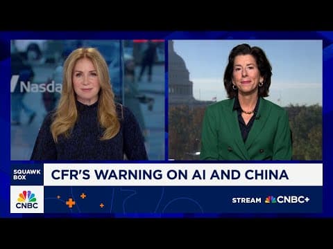 Gina Raimondo: U.S. needs to lead in AI, quantum and biotech in order to win and outcompete China thumbnail