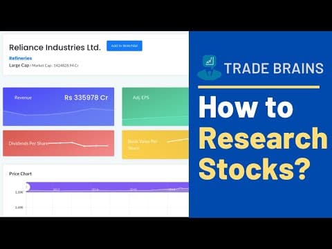Trade Brains Portal – How to use for Stock Research? thumbnail