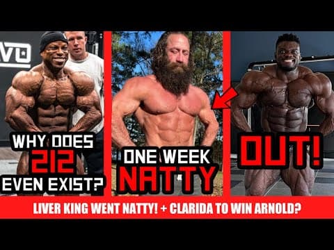 Liver King 1 Week Natty + Blessing is OUT of Arnold + Clarida and Kamal Favorites to Win Open Arnold thumbnail