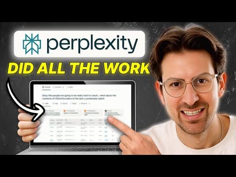 Perplexity's new AI agents are INSANE thumbnail