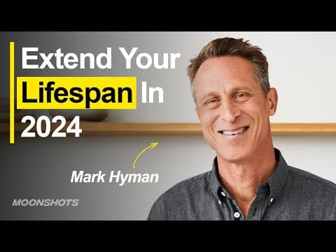 The Proven Longevity Practices Extending Lifespans w/ Dr. Mark Hyman | EP #80 thumbnail