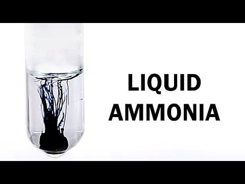 How to Make Liquid Ammonia and Its Uses thumbnail