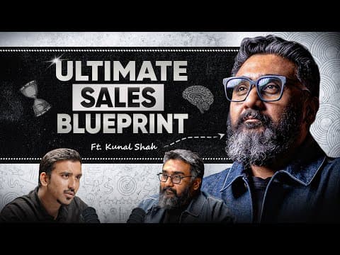10X Your BUSINESS and Build POWERFUL Career: Kunal Shah’s UNFILTERED Business MASTERCLASS | IBP EP36 thumbnail