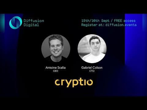 Diffusion Digital 2020: Cryptio thumbnail