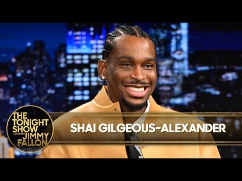 Shai Gilgeous-Alexander Styles Jimmy in an NBA Tunnel Fit, Talks First Converse Shoe and NBA 2K26 thumbnail