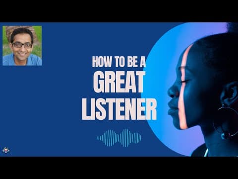 How Can You Become a Better Listener? thumbnail