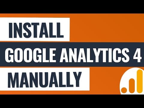 How To Install Google Analytics 4 Manually - How to Install Your Google Tag thumbnail