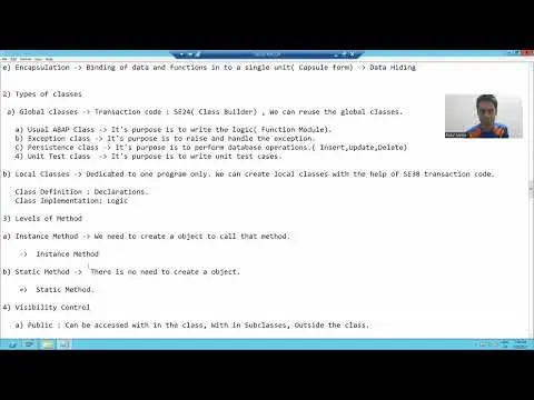 2 - ABAP OOPS - Usual ABAP Class Part1 thumbnail