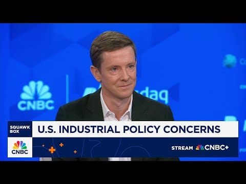 Facebook co-founder Chris Hughes on U.S. industrial & tariff policies, AI data center investment thumbnail
