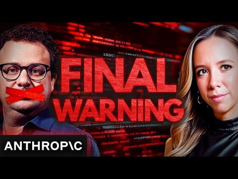 Anthropic CEO Reveals: By 2027, AI Will Be Smarter Than Us (And We Can't Control It) thumbnail