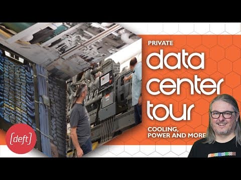 Data Center Tour & Technical Deep Dive into the Power, Data and Cooling Infrastructure! thumbnail