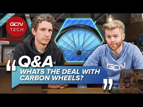 Alloy vs. Carbon Wheels, Rolling Resistance & Bike Upgrades | GCN Tech Clinic thumbnail