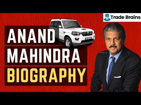 Anand Mahindra Success Story - Biography of Anand Mahindra | Success Story | Trade Brains thumbnail