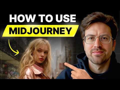 The ULTIMATE guide to Midjourney (AI Design Tutorial) thumbnail