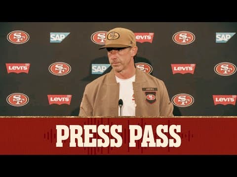 Shanahan Praises Team Effort, Highlights Key Plays After 49ers Win Over Panthers thumbnail