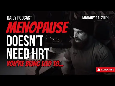 Menopause Doesn't Need HRT (just listen) - Dr Trevor Bachmeyer thumbnail