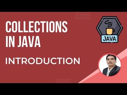 Java Collections Framework-Part1 | Collection Vs Collection Framework thumbnail